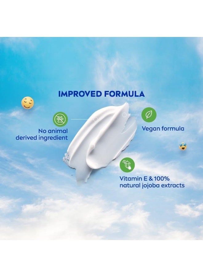 NIVEA Soft Light Moisturizer For Face, Hand & Body, Instant Hydration, Non-Greasy Cream With Vitamin E & Jojoba Oil, 100ml - Image 4